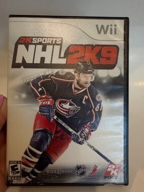 NHL 2K9 Wii - Blue and Red Hockey Game Untested